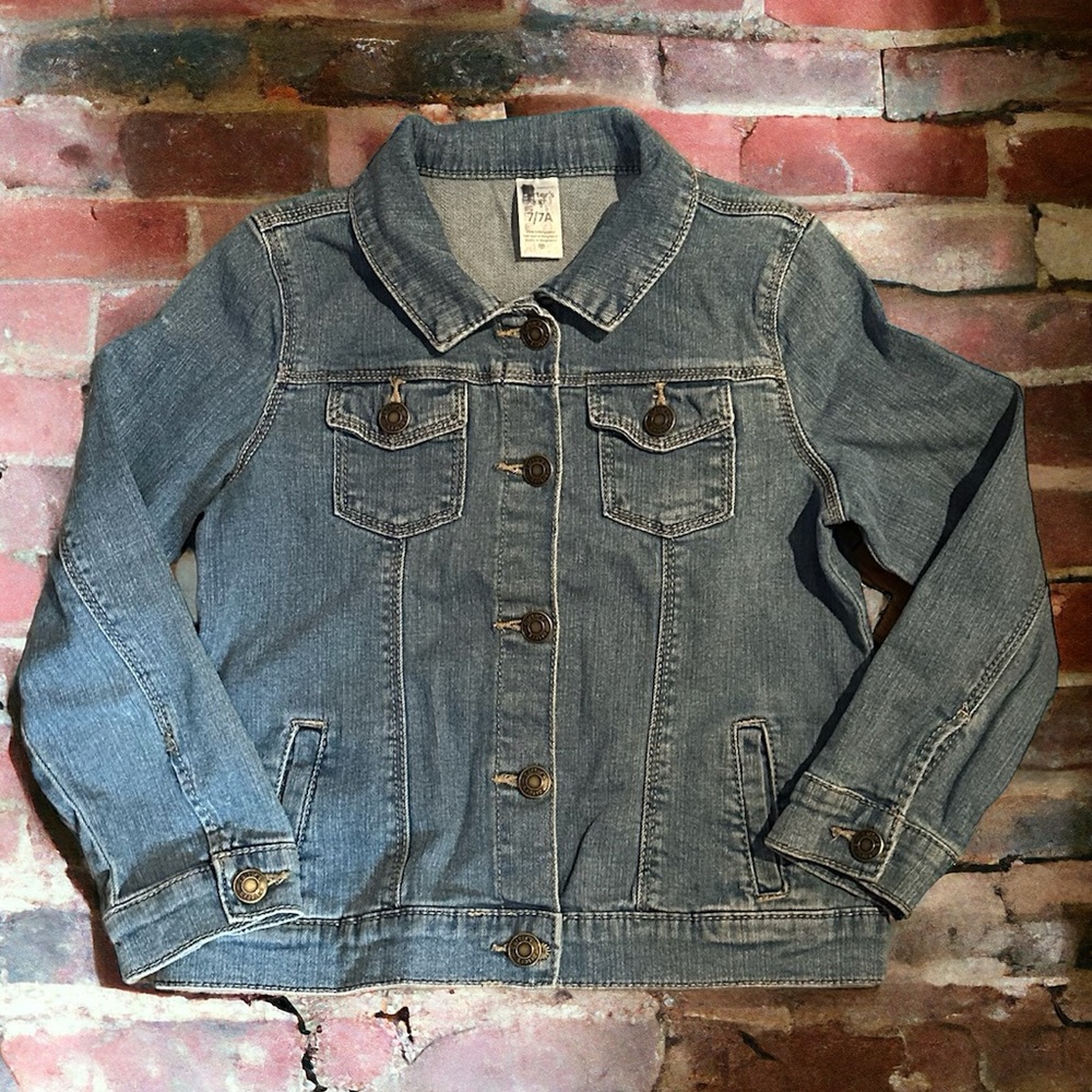 Carters size 7/7a kids Jean jacket.